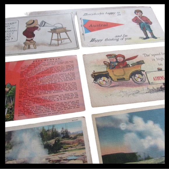 Vintage Postcard lot 1913 1938 - Picture 11 of 15